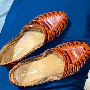 Traditional Mexican huaraches from mexico